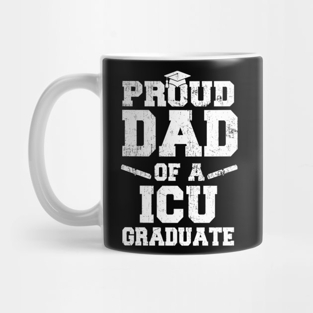 Mens Premature Newborn Nurse Gift Proud Dad ICU Graduate by Schied Tungu 